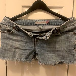 Aeropostale jean shorts